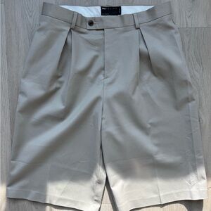 ASOS Beige Flat Front Shorts